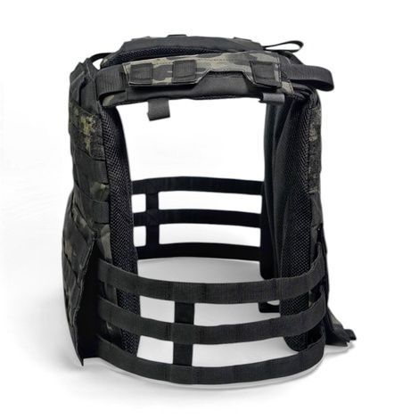 Плитоноска "Grant" East Gear c функцией быстрого сброса, CORDURA 1000D, Black Multicam  1200091 фото