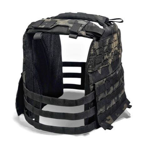 Плитоноска "Grant" East Gear c функцией быстрого сброса, CORDURA 1000D, Black Multicam  1200091 фото