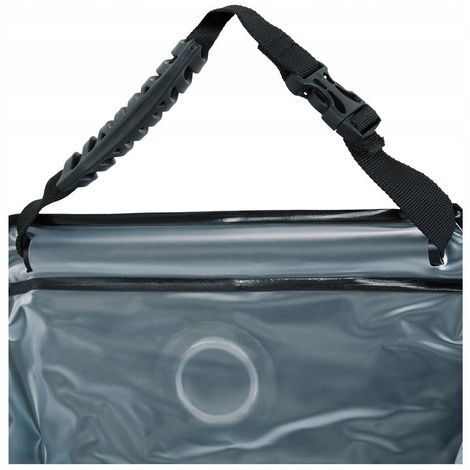 Туристичний мобільний душ MFH Solar Shower Deluxe 20 л, Олива 0105 фото