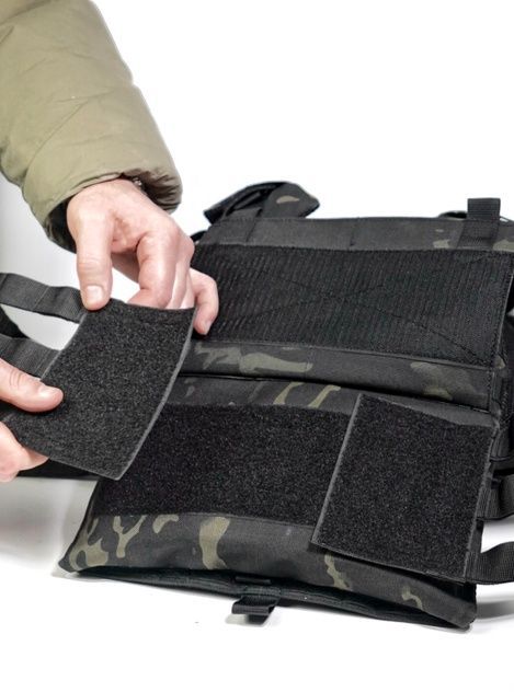 Плитоноска "Grant" East Gear c функцией быстрого сброса, CORDURA 1000D, Black Multicam  1200091 фото