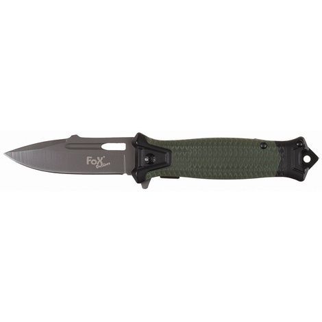 Ніж складаний Fox Outdoor &laquo;Snake&raquo; Olive 45551B фото