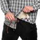 Рубашка Helikon-Tex Covert Concealed Carry, Foggy Grey Plaid KO-CCC-CB-PC-B03 фото 4