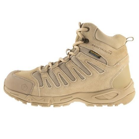 Ботинки Pentagon Achilles Tactical XTR 6, замша, мембрана Hydroguard, Desert Tan K15031-04DT-40 фото