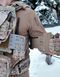 Комплект підсумок під рацію з жорсткою панеллю Tegris, Motorola, система MOLLE,  EAST GEAR, MultiCam 6100071 фото 11