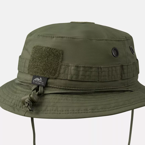 Панама Helikon Boonie Mk2 PolyCotton Stretch Rip-Stop,  Black KA-BMK-SP-01-B04 фото