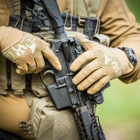 Перчатки полнопалые Helikon-Tex All Round Fit Tactical Gloves, Coyote, М RK-AFL-PO-1112A-B04 фото