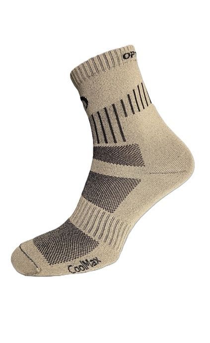 Носки летние OPTIMIST CoolMax трекинговые тактические Койот 21824/41-43 фото
