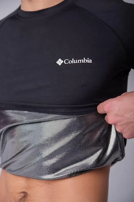 Комплект чоловічої термобілизни COLUMBIA \OMNI HEAT\ Чорна  4820112-S фото