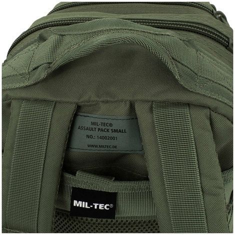 Рюкзак тактичний MIL-TEC US Assault Small, 20L, Olive 14002001 фото