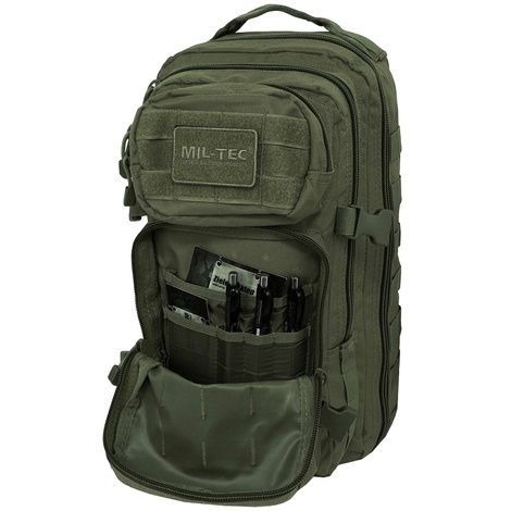 Рюкзак тактичний MIL-TEC US Assault Small, 20L, Olive 14002001 фото