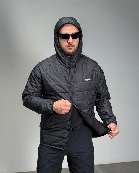 Куртка HEADBAG DEMI STREET JACKET LIGHT BLACK K5001-M фото
