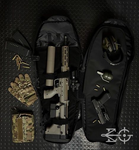 Сумка для оружия &laquo;R.I.P.&raquo;, East Gear, Black  2200055 фото