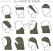 Головний убір, багатофункціональний Баф, Mil-Tec MULTI FUNCTION HEADGEAR, OLIV 12216001 фото 4