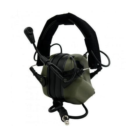 Наушники стрелковые активные с гарнитурой G-earmor M-32 99041301 фото