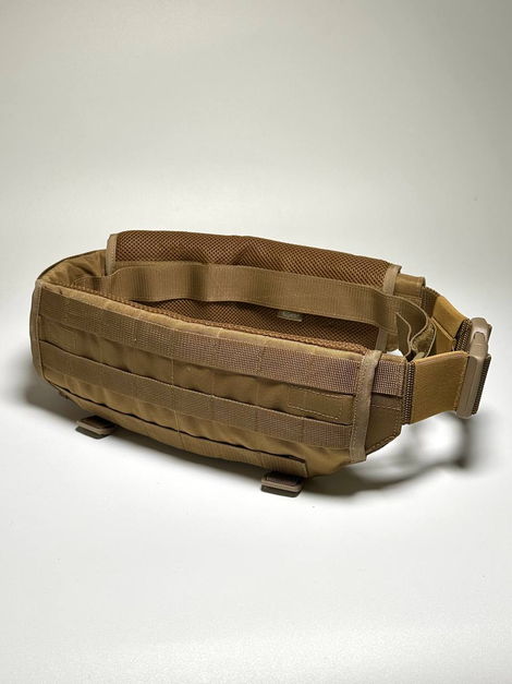Модульний тактичний пояс на 2 Molle (без третього модуля), Koyote К-025.3 фото