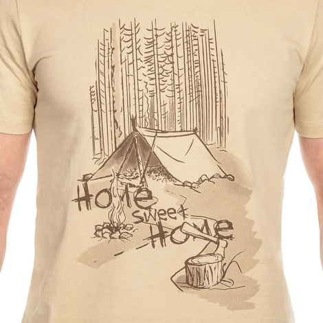 Футболка HELIKON-TEX HOME SWEET HOME, Khaki TS-HSH-CO-13-B04 фото